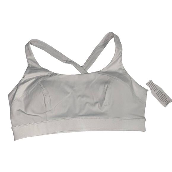 NWT Iris and ink white sports bra  size M - Picture 1 of 4